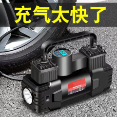 Car inflator for small cars, portable car electric bicycle tire 12V air pump, automotive tire inflator, single cylinder