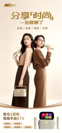 Aichangmei Bird K30 Exclusive Edition Audio Set Home Karaoke Singing Portable Karaoke Machine