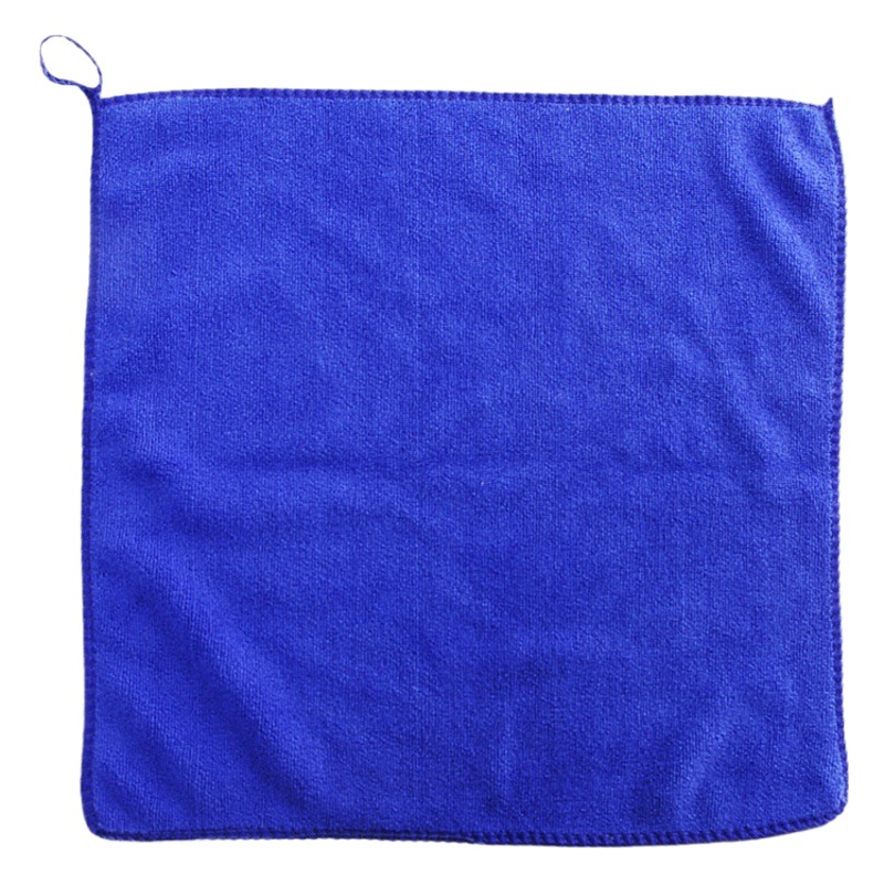 Wholesale 300 grams of household cleaning special small square towel thickened towel fine fiber household cleaning dish towel