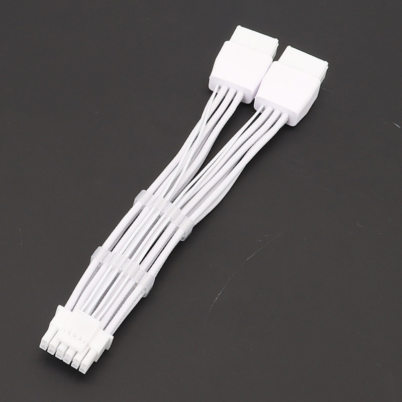 16 evaエンボス線2x8pin 8pin回転16pin 12 vhpwrコネクタ90度エルボ新ビデオカード線|undefined