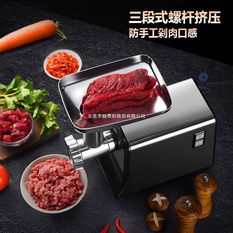 Moshang бытовая электрическая мясорубка, многофункциональная из нержавеющей стали, автоматическая машина для набивки колбас, устройство для фарша, малый коммерческий