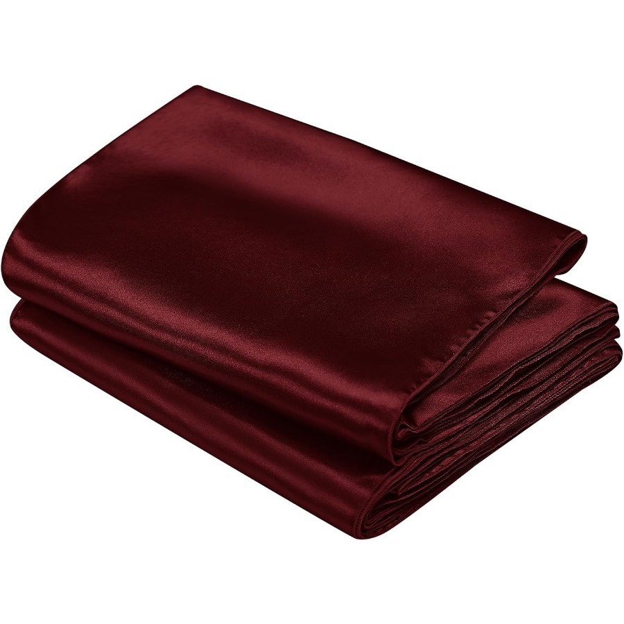 Venta caliente transfronteriza toalla de mesa de seda de satén de estilo europeo bandera de mesa con borde de bloqueo de alta densidad mesa de comedor decoración de fiesta de boda suministro de origen image 9