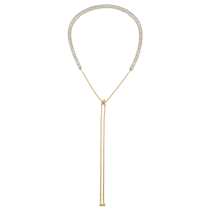 Marka francés ins estilo chocker simple estrellado ZIRCON Titanium acero luz lujo traje avanzado E285-P190