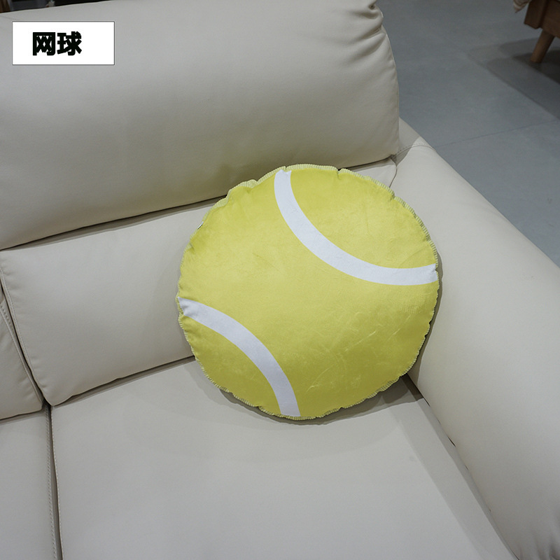 Simulación Baloncesto Rugby Voleibol Almohada Muñeca de trapo Juguete de peluche Cojín de sofá Accesorios de regalo para niños
