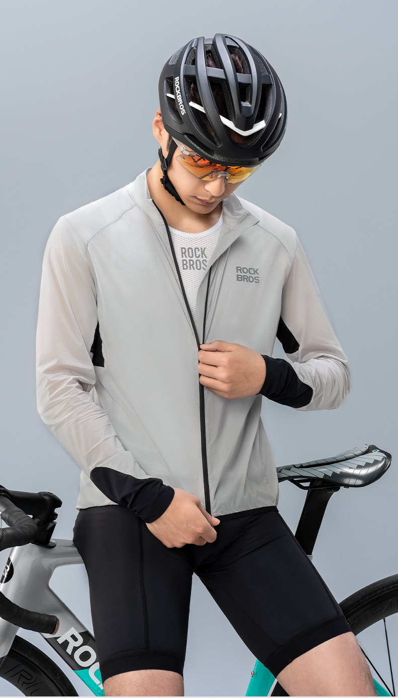 Rock Brothers Reiten Windbreaker Winddicht Top männer Langarm Highway Mountainbike Outdoor Leichte Fahrrad_voghion.com