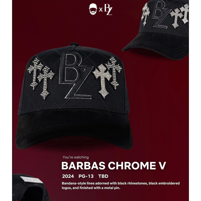 Tendencia transfronteriza hip hop Dandy Dandy sombrero con letras de diamante sombrero de pato doblado a lo largo del sombrero de béisbol image 152