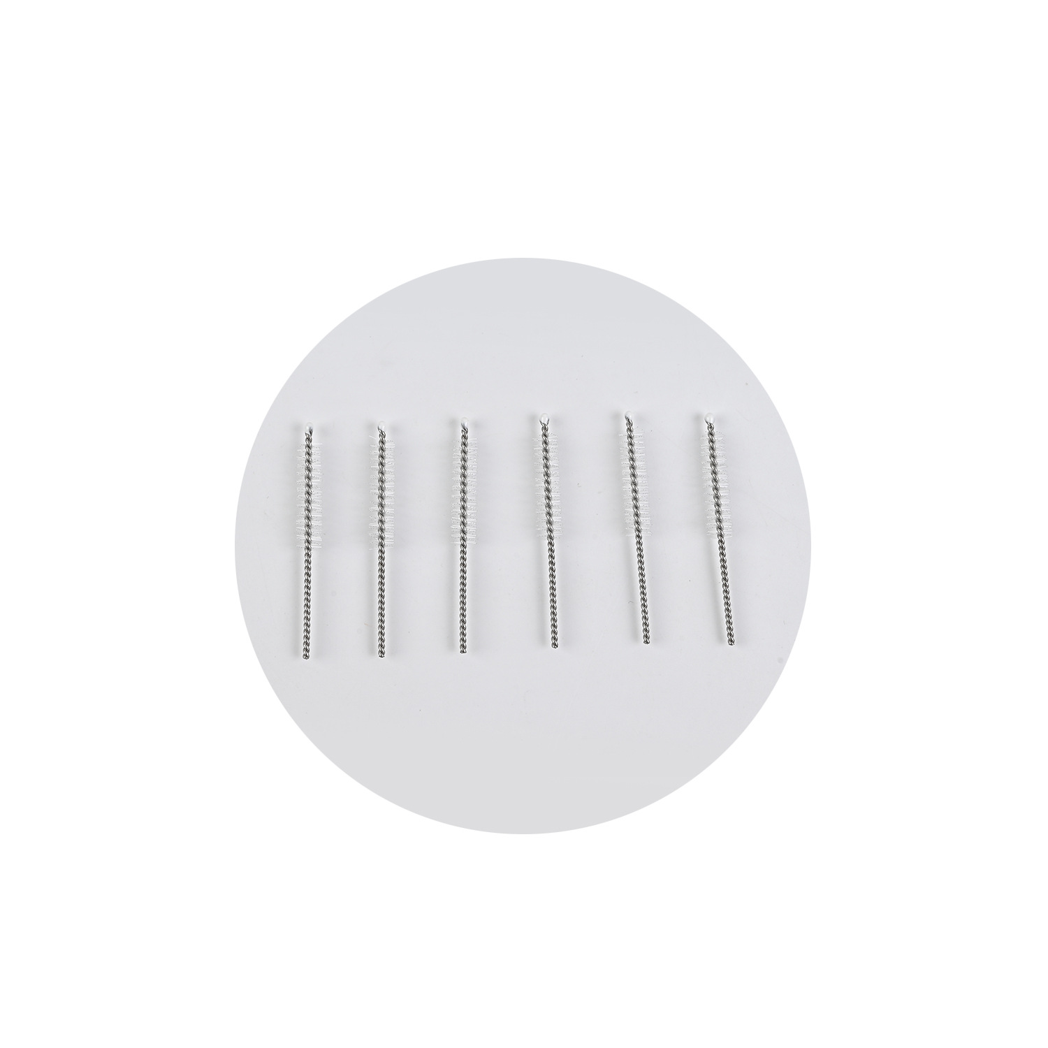 Cepillo de limpieza manual desechable Cepillo de limpieza de pajitas de acero inoxidable Cepillo de nailon Cepillo de limpieza Cepillo de limpieza de laboratorio