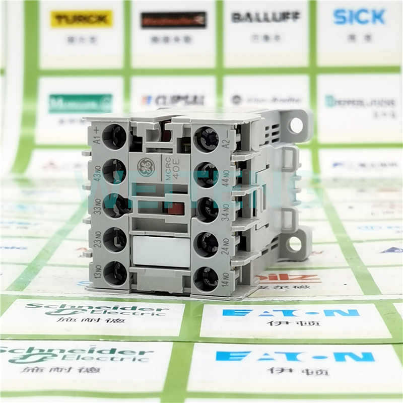美国GE通用 MCRC040AT-B 直流型 中间控制继电器4NO常开 110VDC