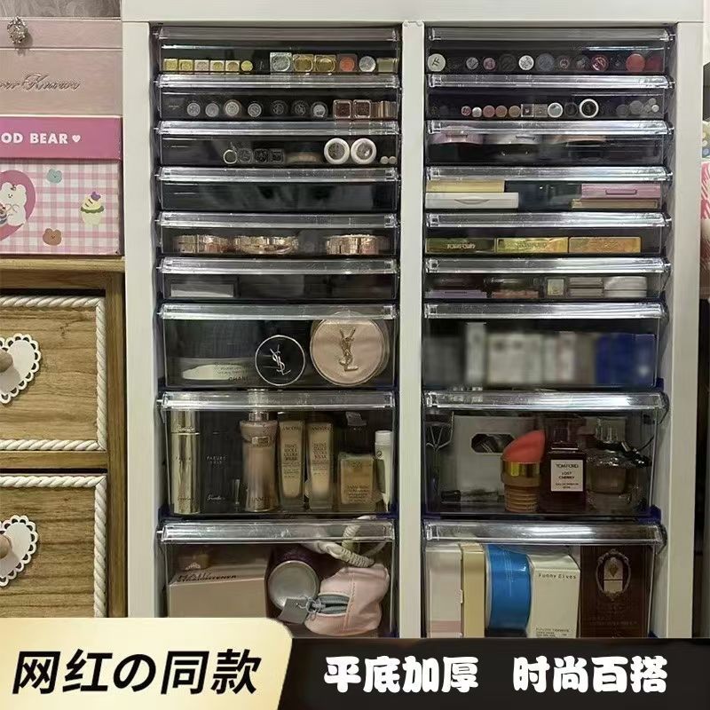 简约文件柜美甲收纳甲油胶柜抽屉式储物柜烘焙模具资料柜票据柜|undefined
