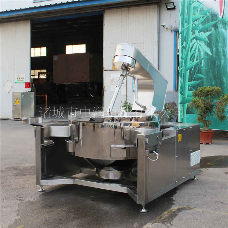 大型火锅炒料机器 炒底料机器 火锅底料炒料锅全自动底料锅炒料锅