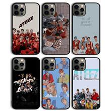适用苹果iPhone手机壳韩国流行音乐乐队 Ateez 0软壳保护套iPhone