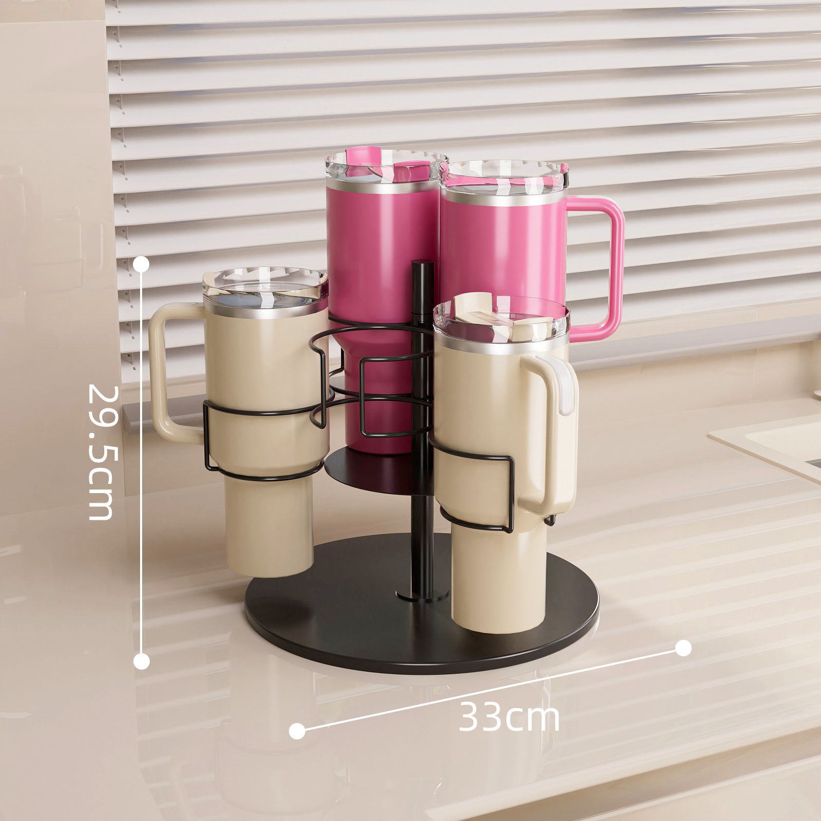 블랙 회전 6컵 모델 [TY-BJ-05-A]