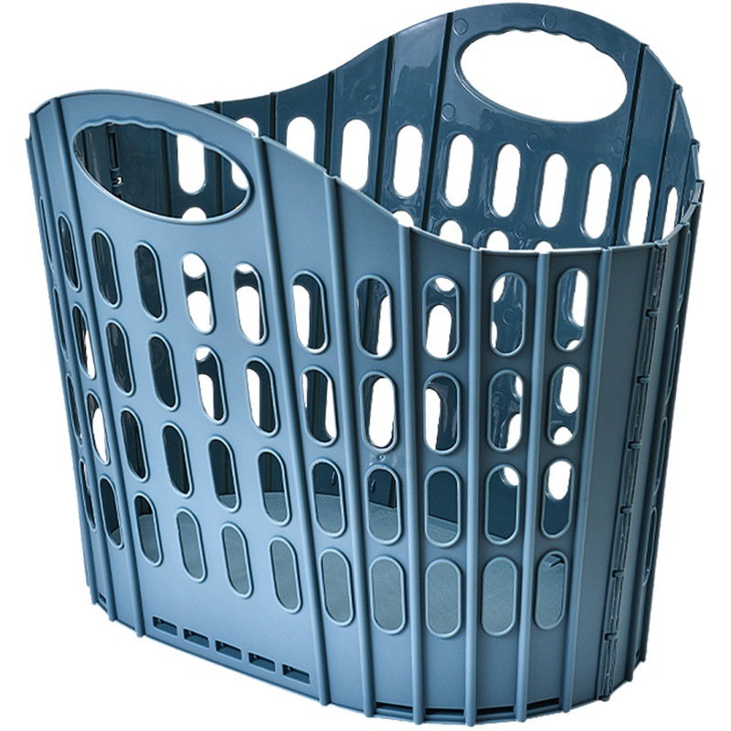 Cesta de lavandería plegable cesta de lavandería portátil multifuncional cesta de almacenamiento plegable cesta de almacenamiento montada en la pared