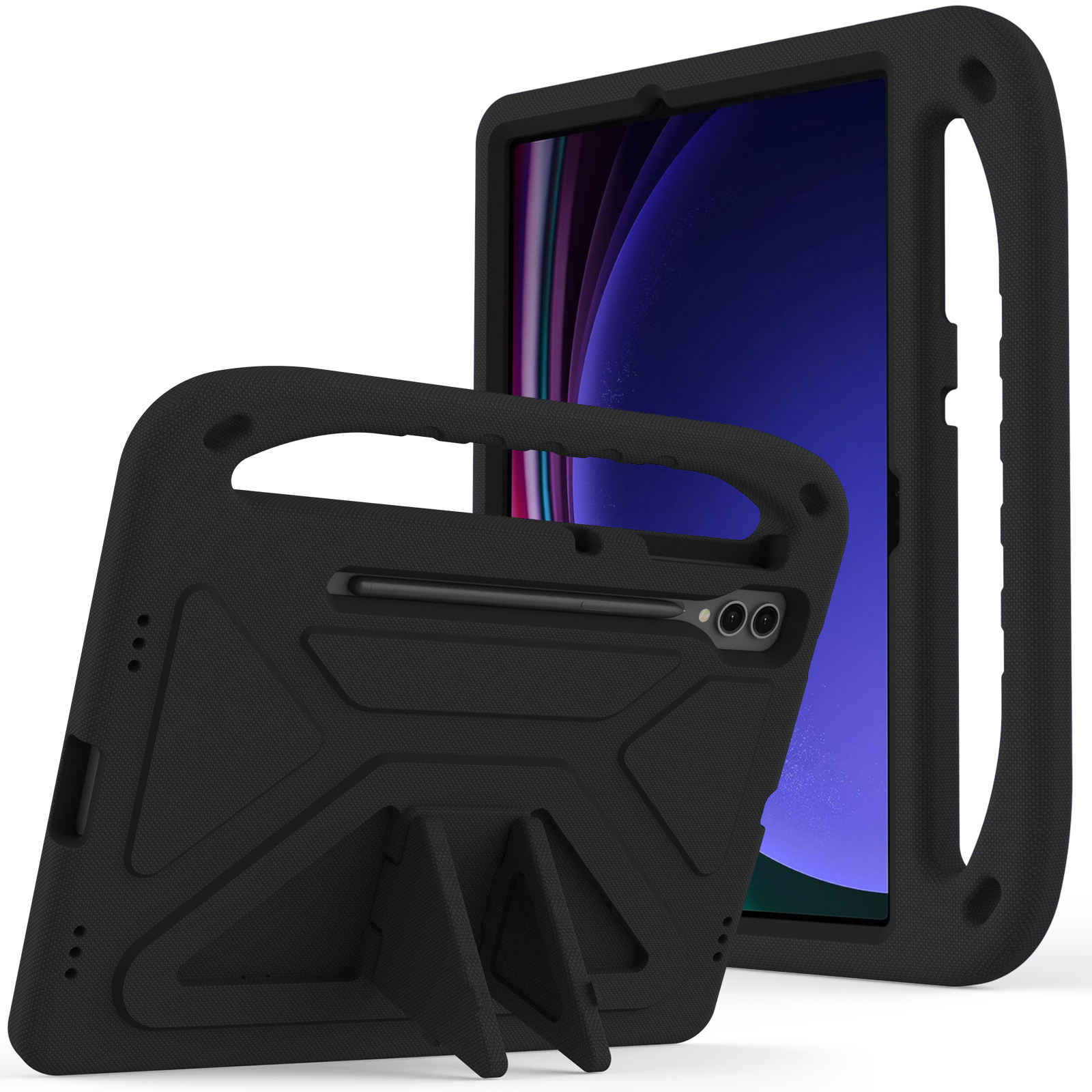 适用于三星S9Plus FE+12.4 S8S10 A9PlusA11T220平板防摔套保护壳