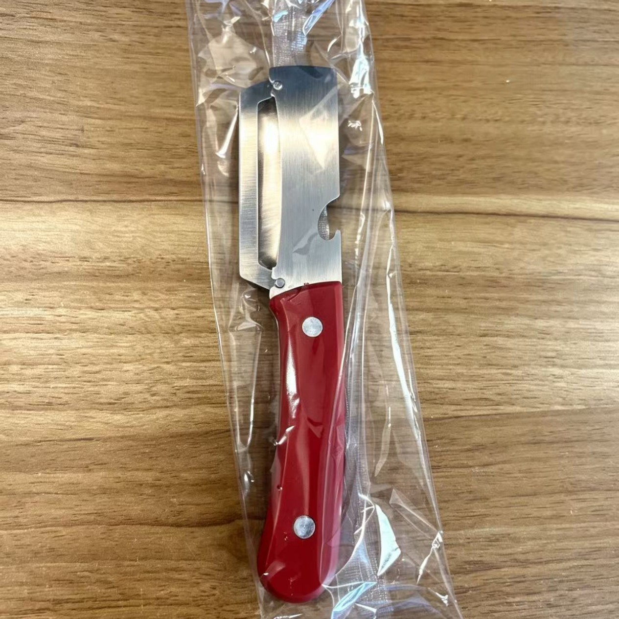 FCM de alta calidad multifuncional cuchillo de corte de frutas y verduras de cocina extra grueso acero inoxidable cortador de alambre puededz