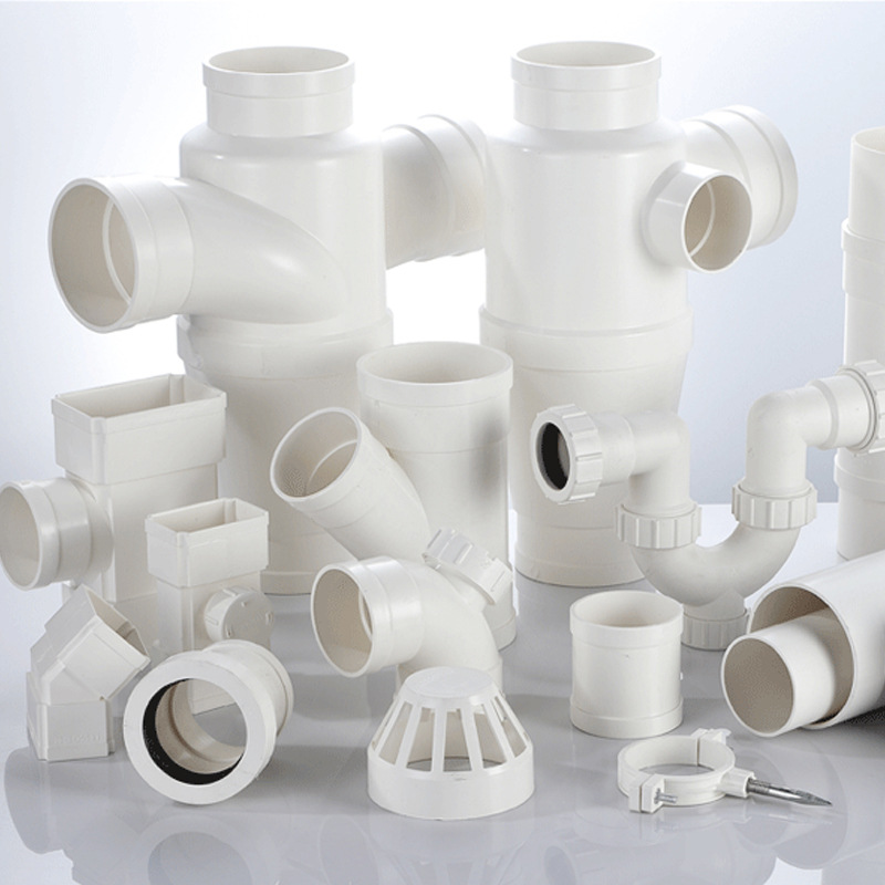 Accesorios de tubería de agua de pvc, tubería de suministro de agua, codo de cuatro vías de tres vías, interfaz de accesorios de tubería de agua, adaptador de plástico