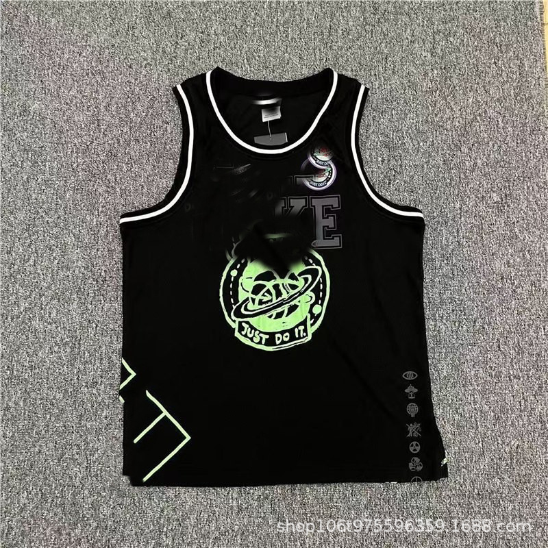 New Vest Summer Aj Flyman Basketball Sports Mesh Casual Quick-Drying Breathable Sleeveless Loose Running Fitness Men