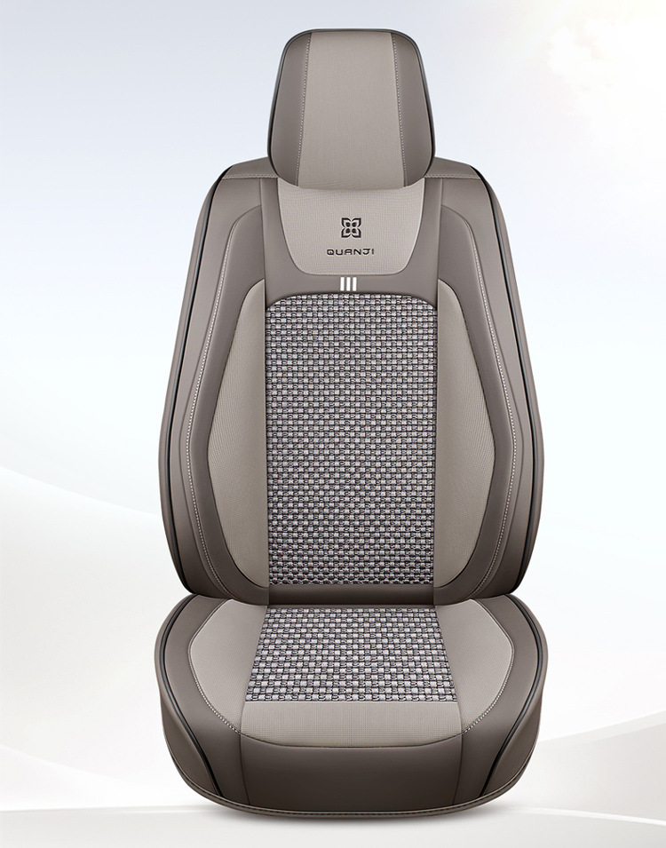 Hongqi car seat cushion HS5/H5/HS7/E-QM5 four seasons suitable for ice silk seat cover all-inclusive special seat cover