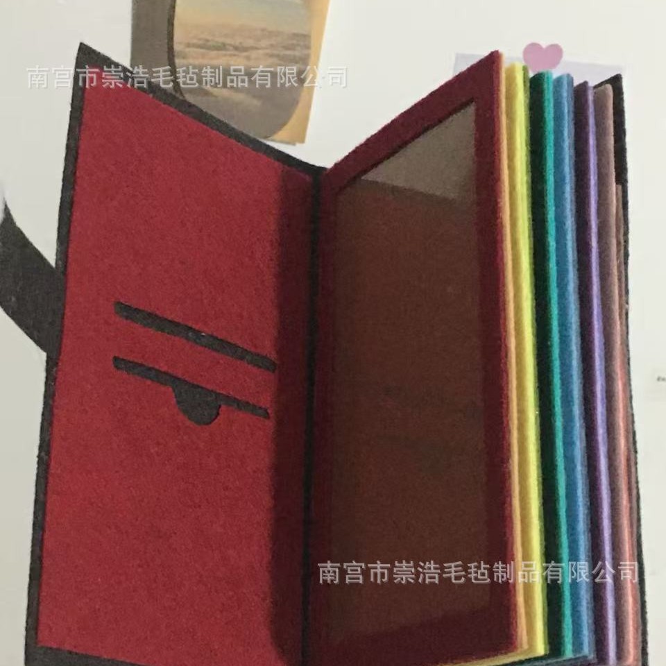 不织布收纳册手工DIY照片收纳生日礼物拍立得毛毡纪念册礼物定制|ru
