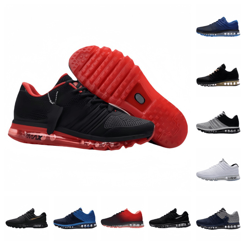 Putian Shoes Max 2017 Air Cushion Shoes for Men and Women, Sports Shoes, Shock Absorbing Running Shoes, Outdoor Versatile Height-Increasing Shoes