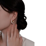 Серьги из жемчуга, коллекция 2023, изысканный стиль, в стиле Шанель