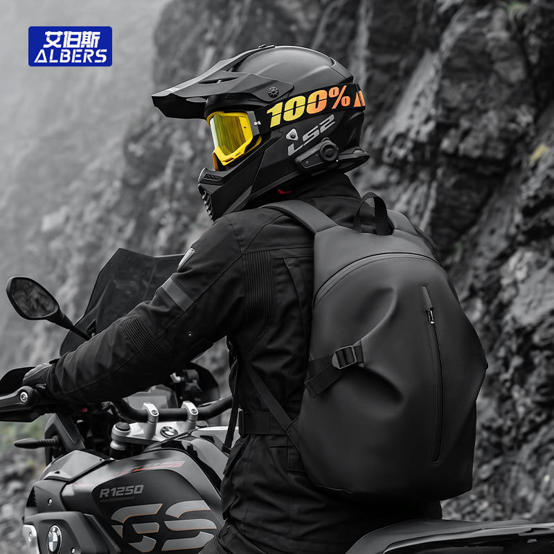 Abers Motorcycle Riding Backpack, Double-Shoulder Motorcycle Helmet Bag, Off-Road Motorcycle Travel Waterproof Rider Bag, Cross-Border Wholesale Abers Motorcycle Riding Backpack, Double-Shoulder Motorcycle Helmet Bag, Off-Road Motorcycle Travel Waterproof Rider Bag, Cross-Border Wholesale