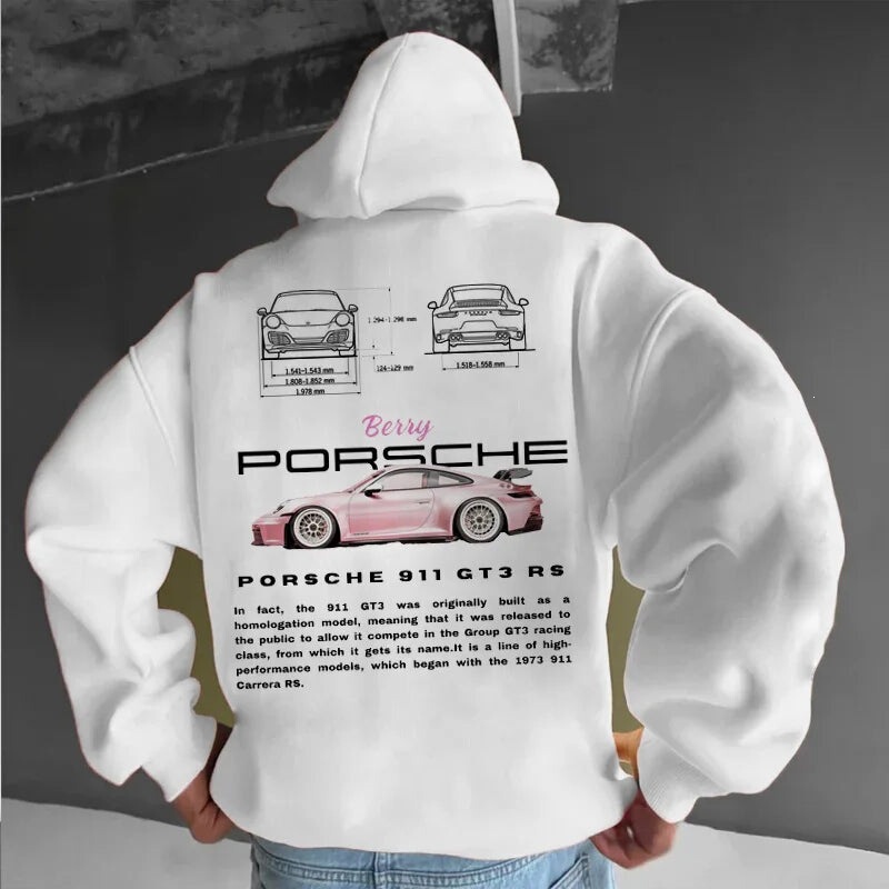 2026 Spring Popular Cross-Border Men's Hoodie with Car Print and Heartbeat Pattern, Best-Selling Hooded Sweatshirt 2026 Spring Popular Cross-Border Men's Hoodie with Car Print and Heartbeat Pattern, Best-Selling Hooded Sweatshirt