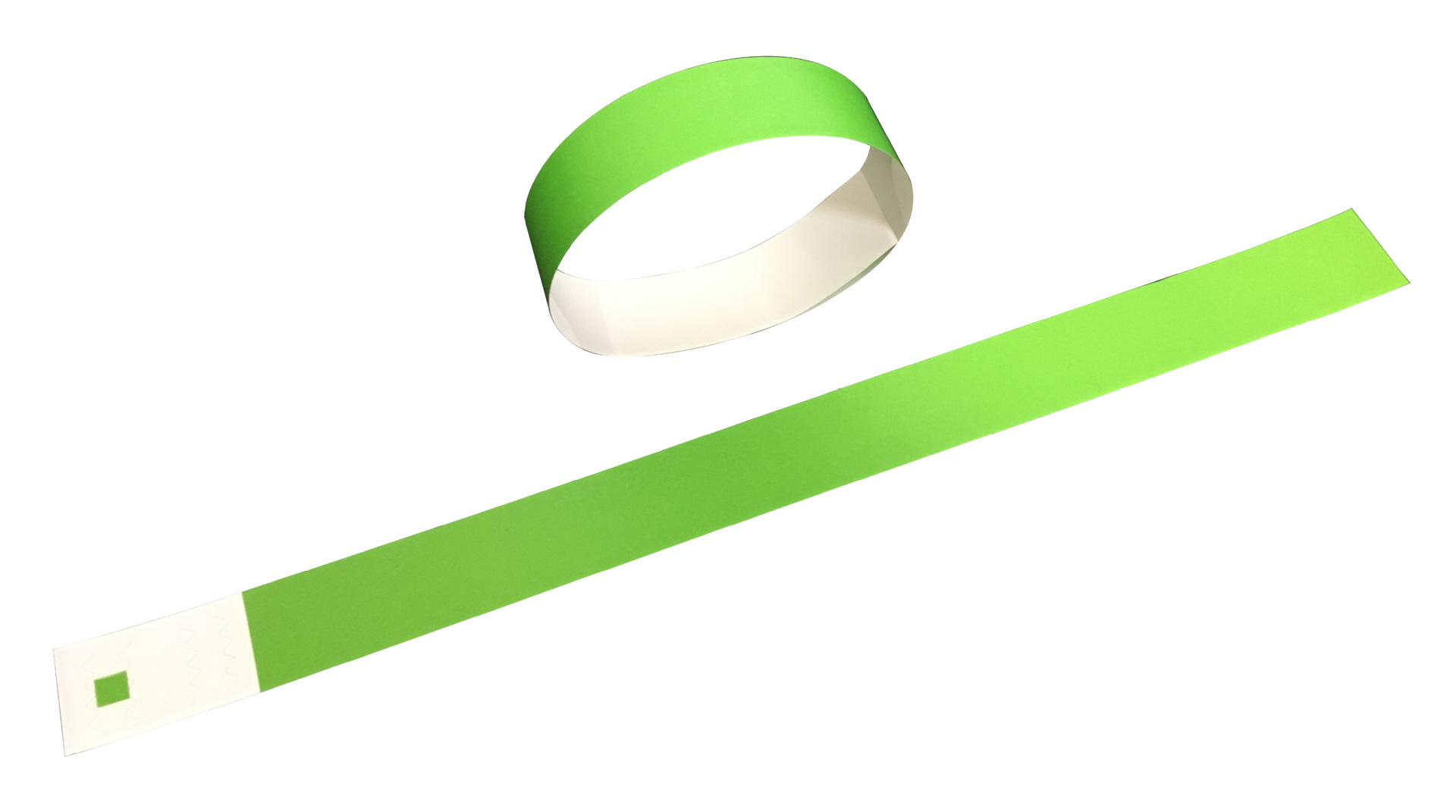 합성 종이 녹색 100 스트립