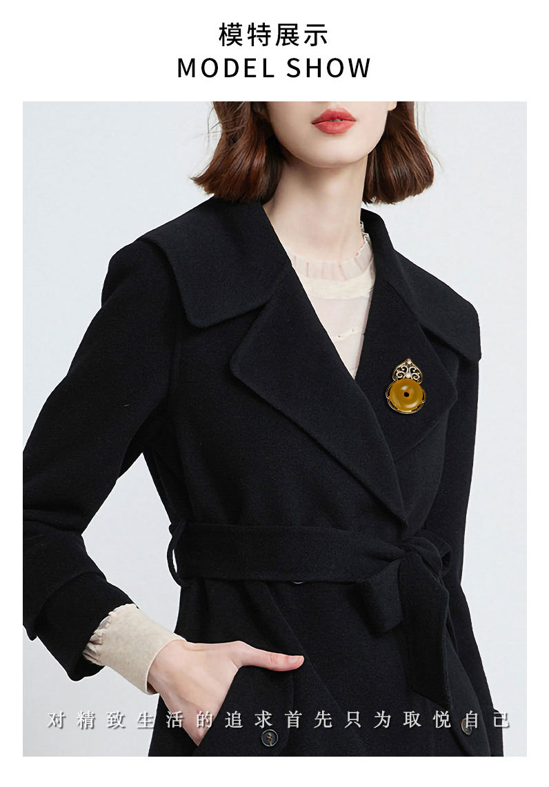 福禄吉祥葫芦高档胸针复古国风镂空花纹旗袍胸针新品时