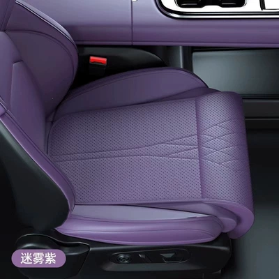 Universal seat cover | discomfort during long drives, essential - 002-electric-purple-leg-rest-cushion-1-piece-set-62cmx40cm