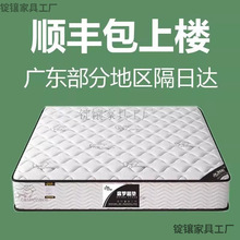 香港海马出租房家用垫子静音专用20CM软床垫椰棕弹簧乳胶厚床垫