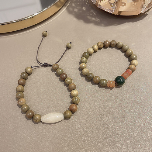 High-end design beaded bracelets, light luxury niche pearl bracelets for women, versatile temperament, internet celebrity bracelets and jewelry wholesale