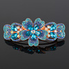 Crystal, hairgrip for adults, big advanced hairpin, ponytail, Korean style, high-quality style