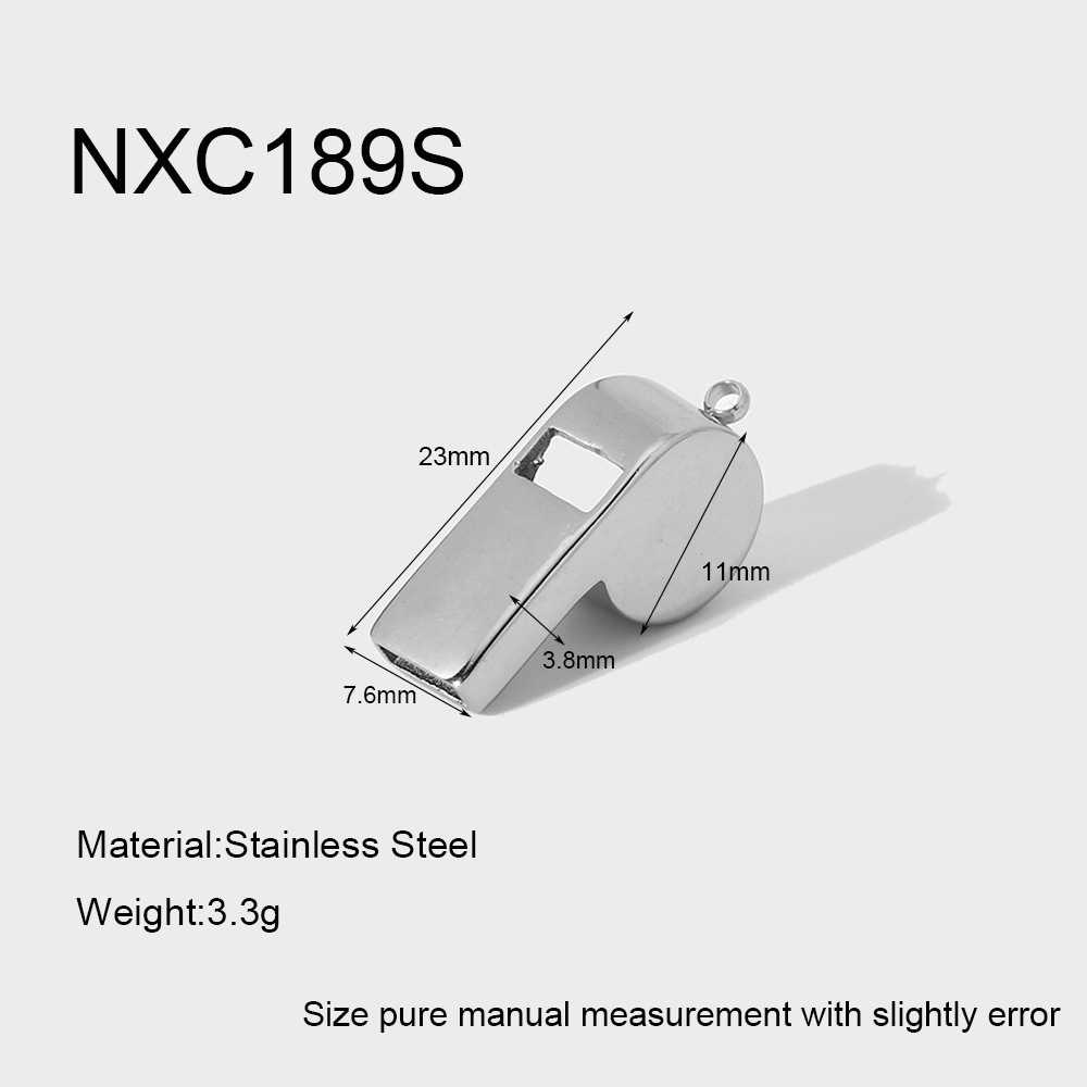 3g Weight 0.03µm-0.05µm Gold Plating Thickness PVD Coated Gold Plating Process Pendant Jewelry Making Type 18K Real Gold Plated Plating Material 1 Piece Quantity 304 Stainless Steel Material Whistle, Notes, Horse Pattern Modern Style, Classic Style Style Plating Craft 1 Piece 304 Stainless Steel Whistle Notes Horse Polished Pendant DIY Ornament Accessories 7
