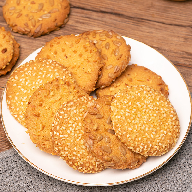桃ショートニングビスケット全箱バラクルミショートニング朝食レジャー食品間食老軽食菓子菓子|undefined