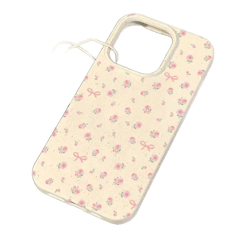 粉色玫瑰适用苹果16Promax手机壳跨境iPhone15日韩ins14/13欧美12|undefined