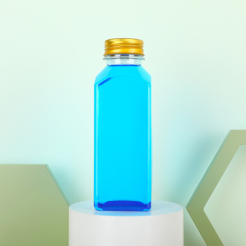 350ml 사각병 + 38입 금알루미늄캡