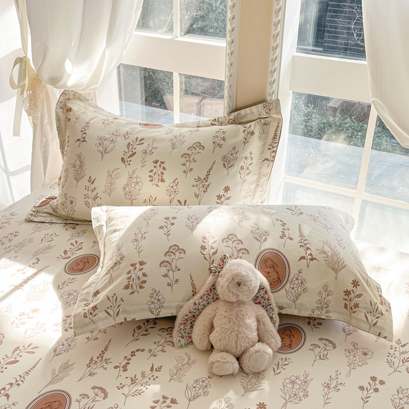 Funda de almohada de algodón Un par de fundas de almohada de algodón puro 48x74 Funda interior de núcleo de almohada para niños domésticos individuales 2025 Nuevo estilo