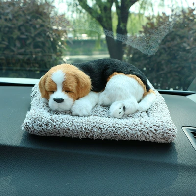 Car ornaments – removal bamboo charcoal dog car - large-mig