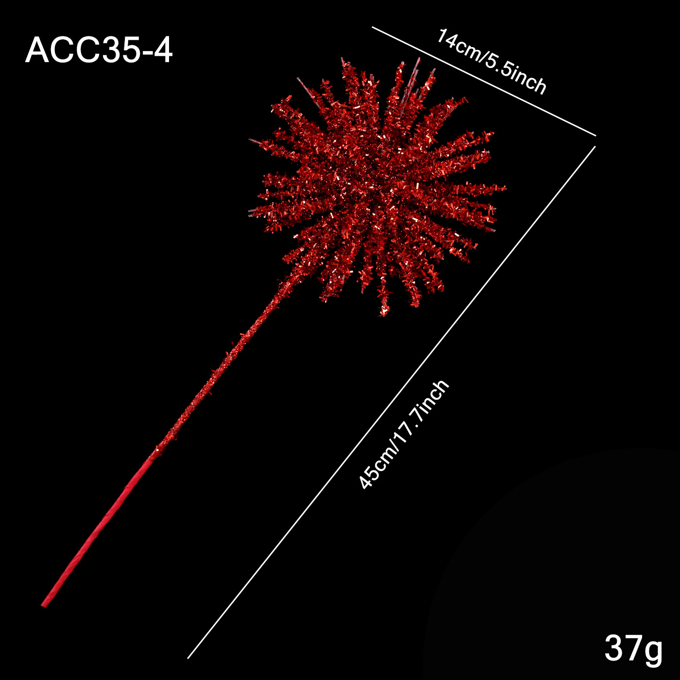 Navidad transfronteriza polvo pegajoso estereoscópico explosivo estrella de color fuegos artificiales polvo flash árbol de Navidad arreglos de flores de vacaciones