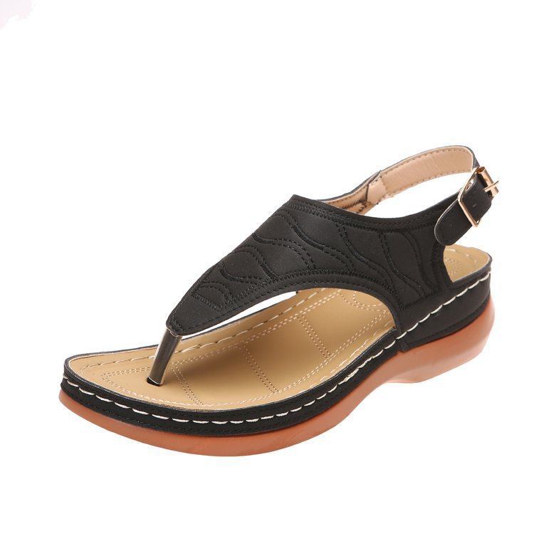 Kvinnor Damsandaler Resefest Syntetisk Ortotic Arch Support Flip Flops_voghion.com