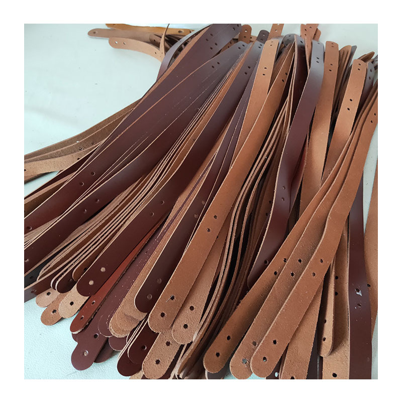 头层2.0厚箱包行李袋用收纳筐配件手挽牛皮带手挽带真皮带条