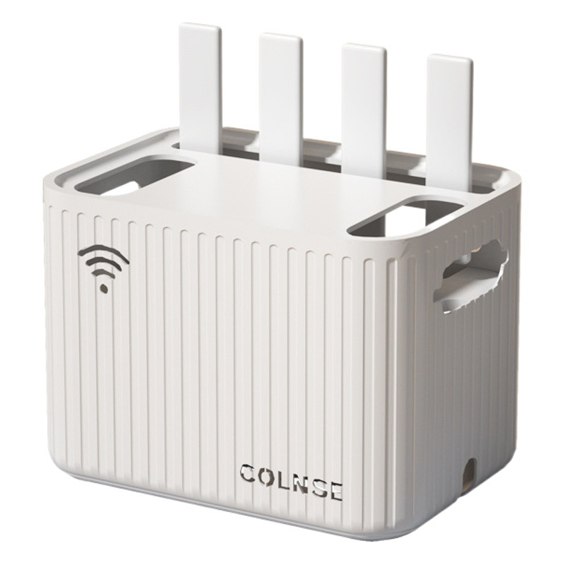 WiFi router rack de almacenamiento Set-Top Box caja de almacenamiento de alambre rack plug-in caja de almacenamiento rack de almacenamiento de cable de alimentación