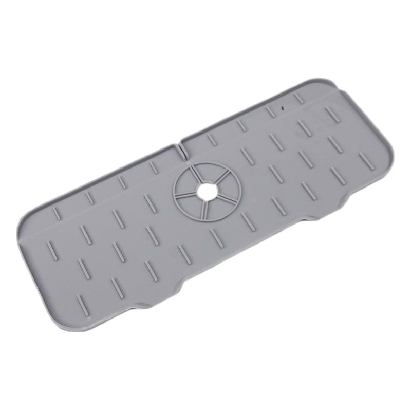 Comercio exterior transfronterizo nuevo grifo de cocina de silicona mango a prueba de salpicaduras bandeja de recolección de goteo almohadilla de drenaje almohadilla de secado de esponja