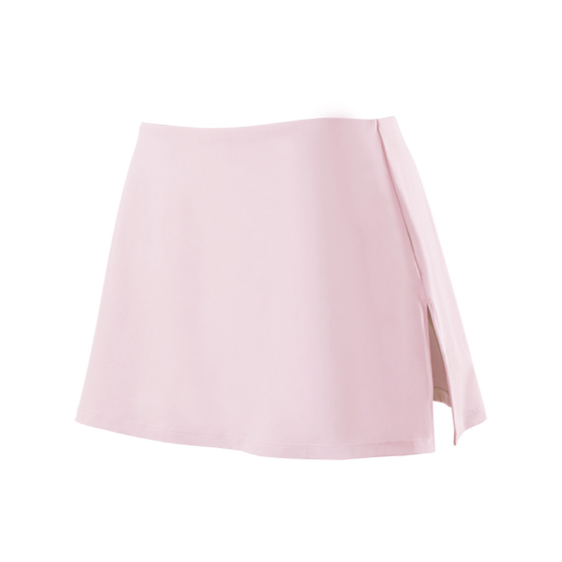 Traje deportivo para mujer, top de yoga ajustado, falda de tenis de manga corta para entrenamiento de Pilates, verano