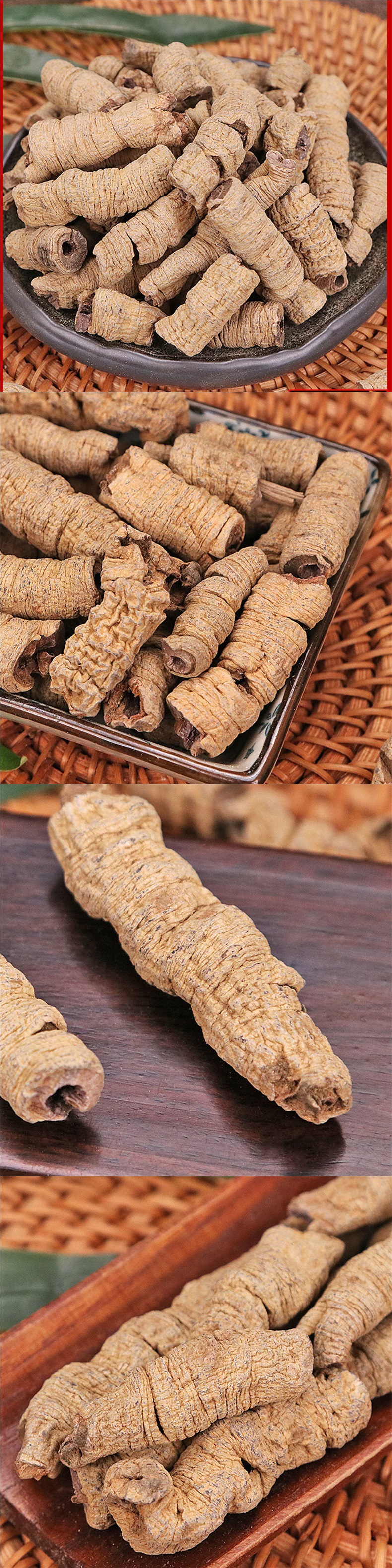 Morinda Root Ba Ji Tian Dried Sliced Herb for Tea and Soup 1000g overview