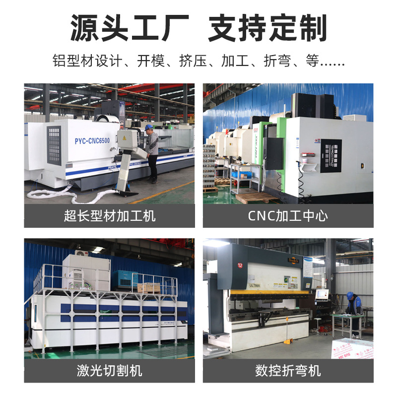 Fabricantes de perfiles de aluminio industriales de suministro directo de marcos de mascotas estándar europeo 2020 mostradores de mano perfiles de aluminio diy personalizados