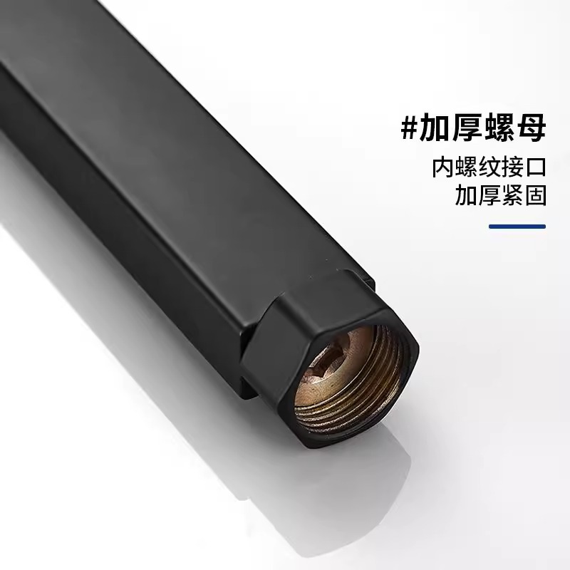 Ducha de comercio exterior transfronterizo elevador columna de ducha barra de extensión de ducha tubo 30cm 40cm tubo recto conexión de altura