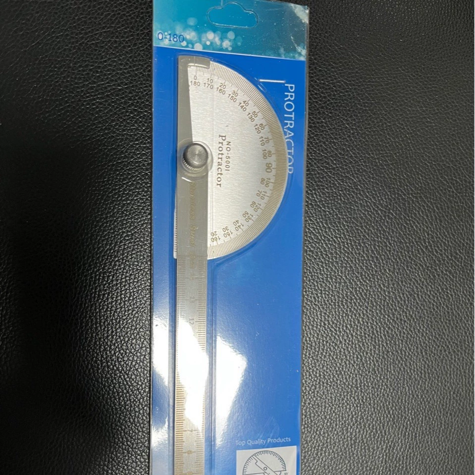 Factory spot angle ruler Hand 180 -degree steel angle simplicity angle corner quarrel, arms angle