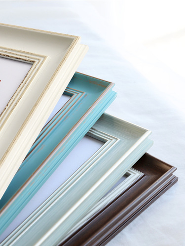 Wholesale simple old retro European style large picture frame mounted picture frame wall hanging American style 20 inches 50cm 75 cm 16 inches